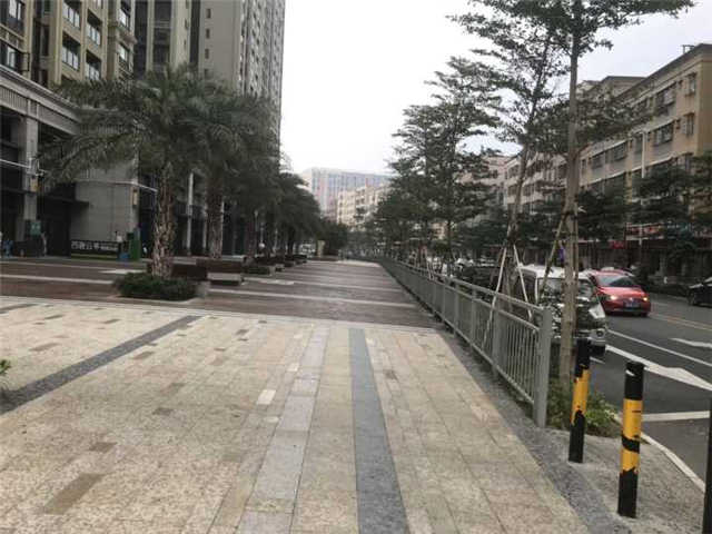 沙井后亭地铁口小产权房《中心名苑》精装修房源出售,商品房旁边,与